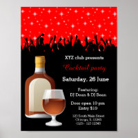 Cocktail party * choose background colour