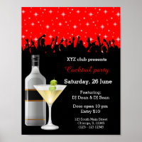 Cocktail party * choose background colour