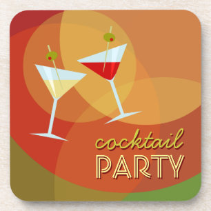 Cocktail Party coasters