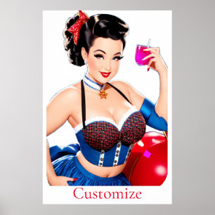 Cocktail Party Girl Thunder_Cove Poster