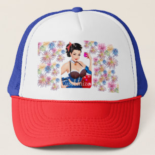 Cocktail Party Girl Thunder_Cove Trucker Hat