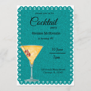 Cocktail party invitation