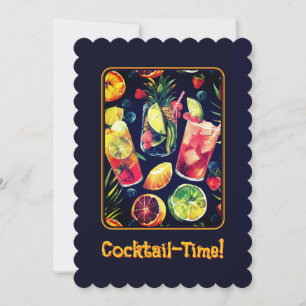Cocktail Party Invitation Card