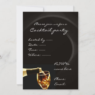 Cocktail party invitations