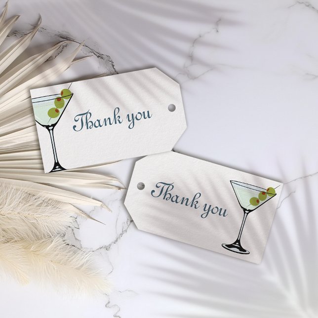 Cocktail party Martini Favor Tags (Creator Uploaded)