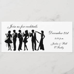 Cocktail Party People Invitation