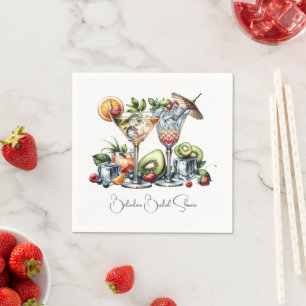 Cocktail Party Personalised Napkin