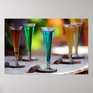 Cocktail party poster