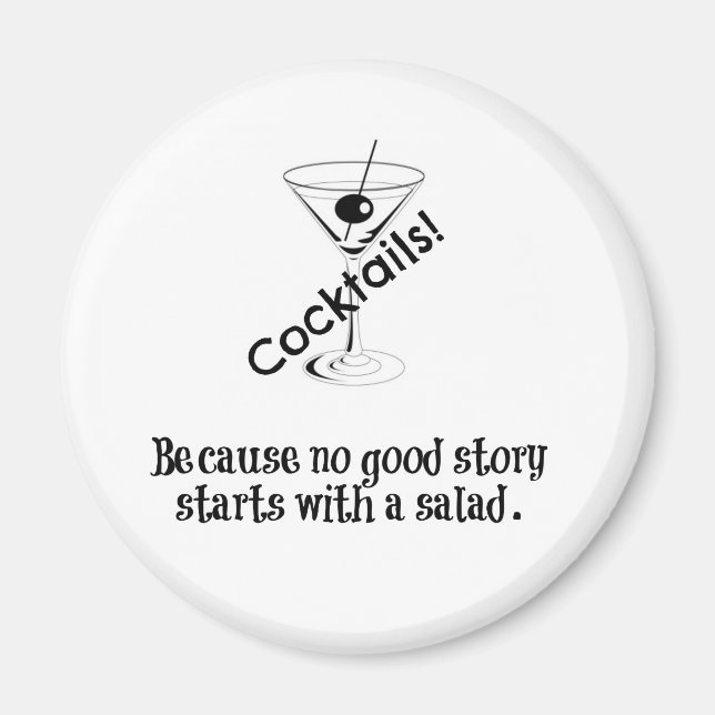Cocktail Story Magnet (Front)