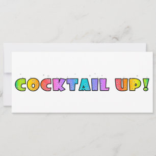 COCKTAIL UP! PARTY INVITATION