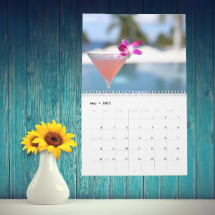  Cocktail Wine Beer Alcohol Adult Beverage Bar Calendar