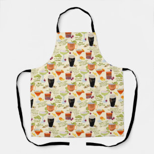 Cocktails and conversation apron