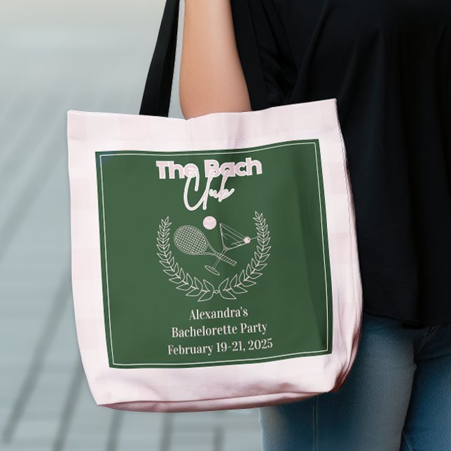 Cocktails And Country Clubs Bachelorette Tote Bag (Creator Uploaded)