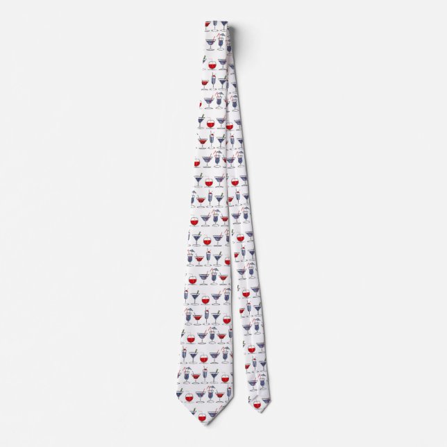 Cocktails and mixed drinks tie (Front)