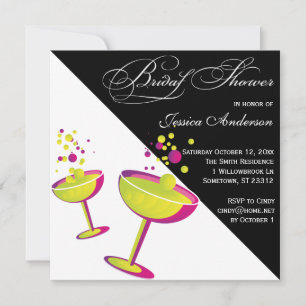 Cocktails  Bridal Shower Invite