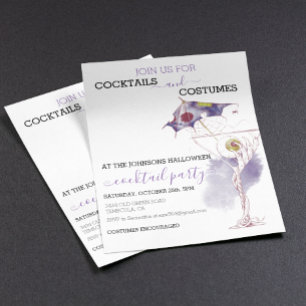 Cocktails Costumes Halloween Party Budget