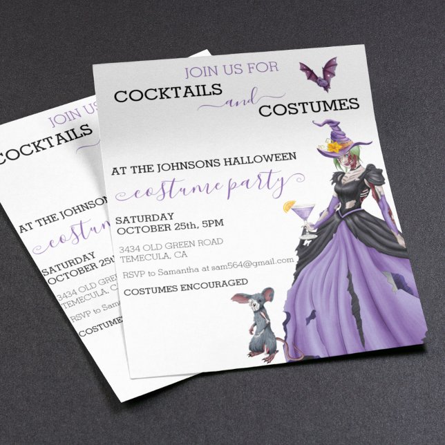 Cocktails Costumes Halloween Party Princess Witch (Creator Uploaded)