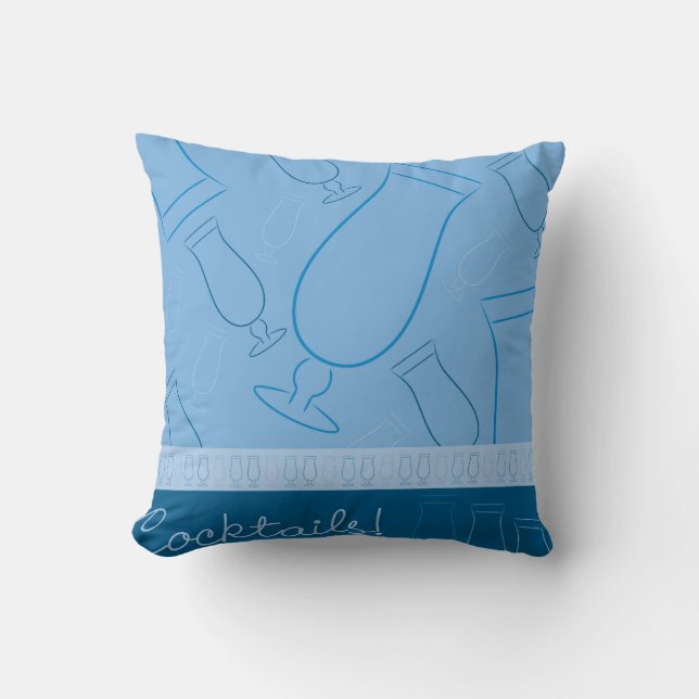 Cocktails! Cushion (Front)