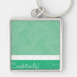 Cocktails! Key Ring
