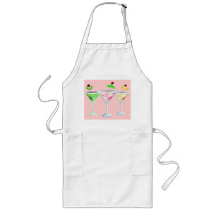 cocktails long apron