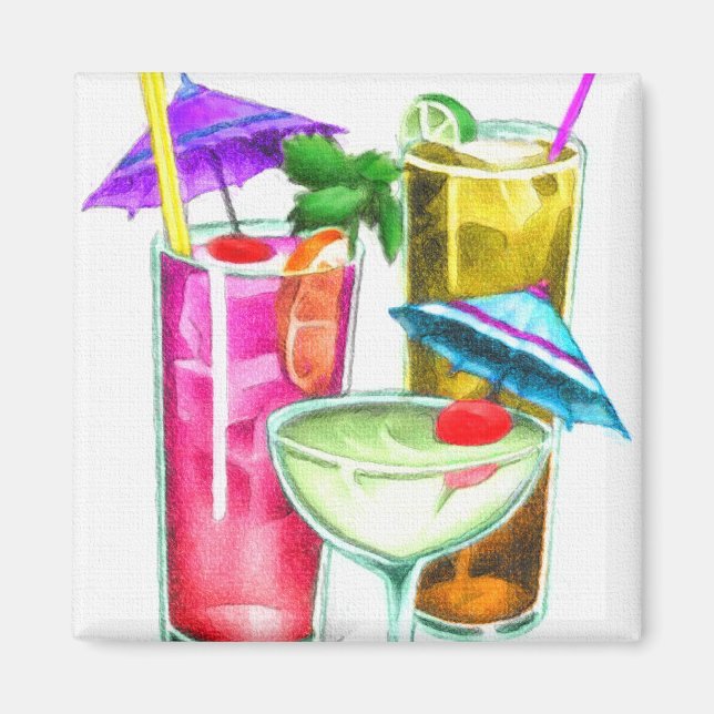 Cocktails Magnet (Front)