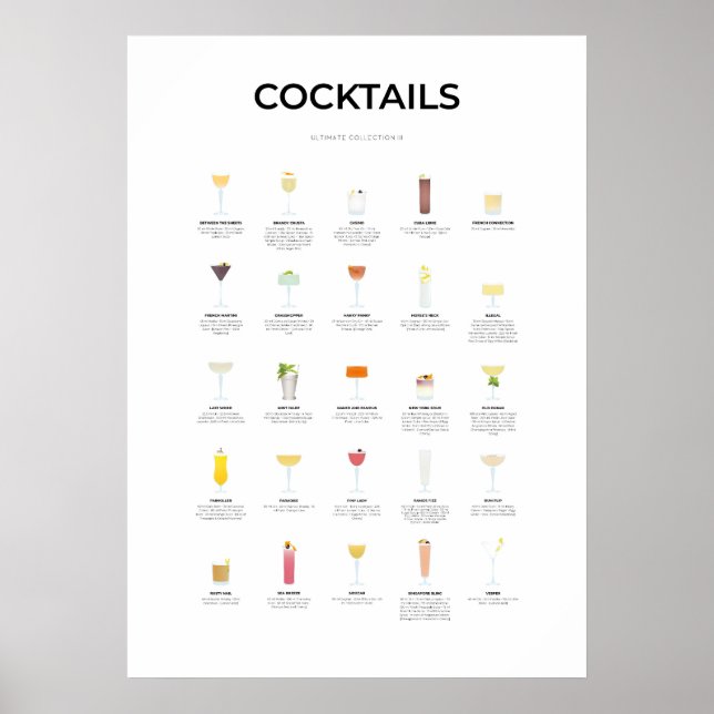 Cocktails Ultimate Collection III Poster (Front)