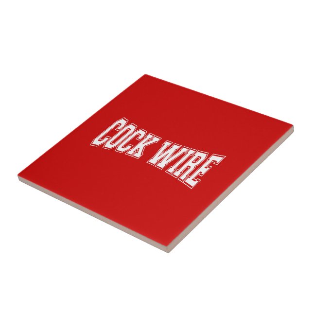 COCKWIRE CERAMIC TILE (Side)