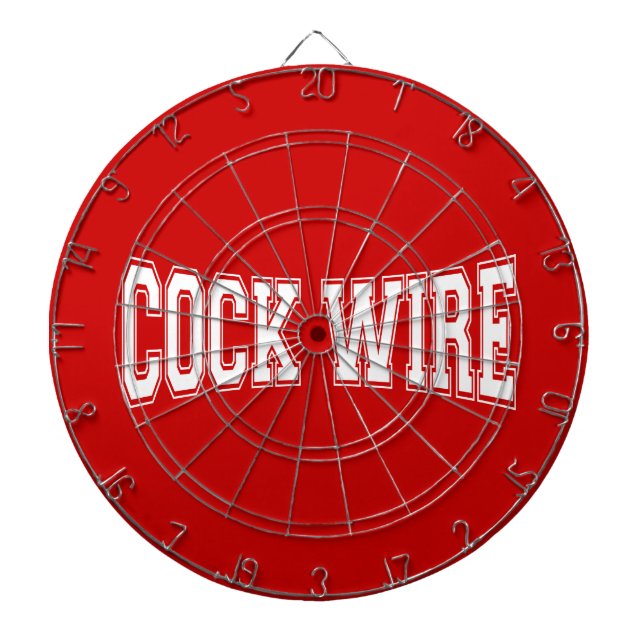 COCKWIRE DARTBOARD (Front)