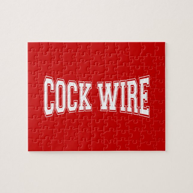 COCKWIRE JIGSAW PUZZLE (Horizontal)