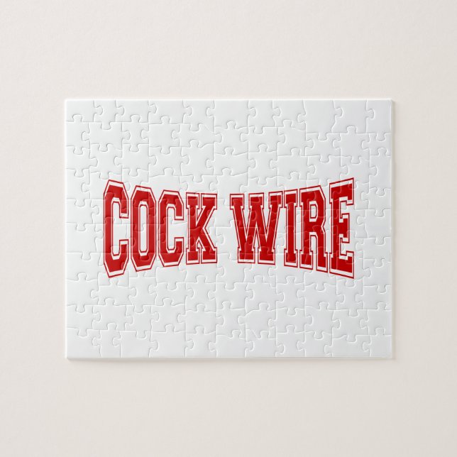 COCKWIRE JIGSAW PUZZLE (Horizontal)