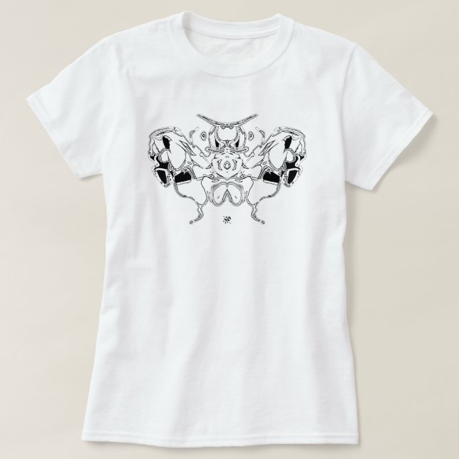 Cocky butterfly moth T-Shirt (Design Front)