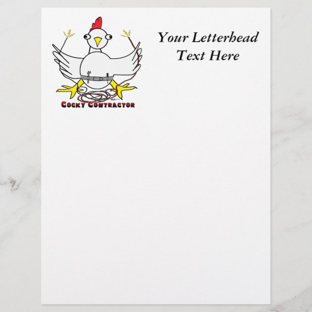 Cocky Contractor (Front)