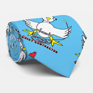 Cocky Contractor Tie