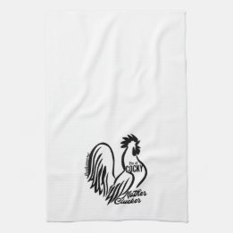 Cocky Mother Clucker Dish Towel