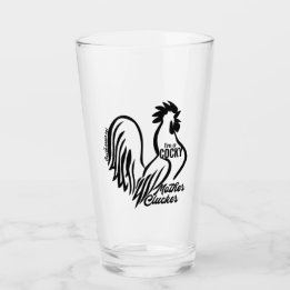 Cocky Mother Clucker Pint Glass