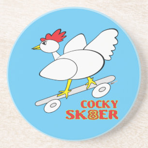 Cocky Skater Coaster