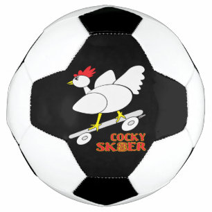 Cocky Skater Soccer Ball