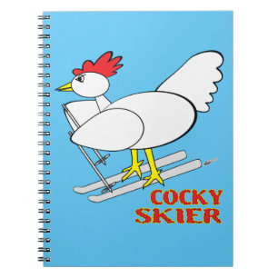 Cocky Skier Notebook