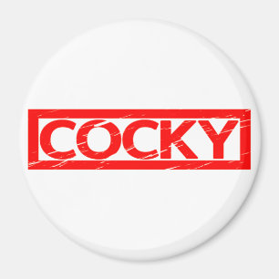 Cocky Stamp Magnet