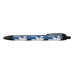 Cocky Surfer Black Ink Pen
