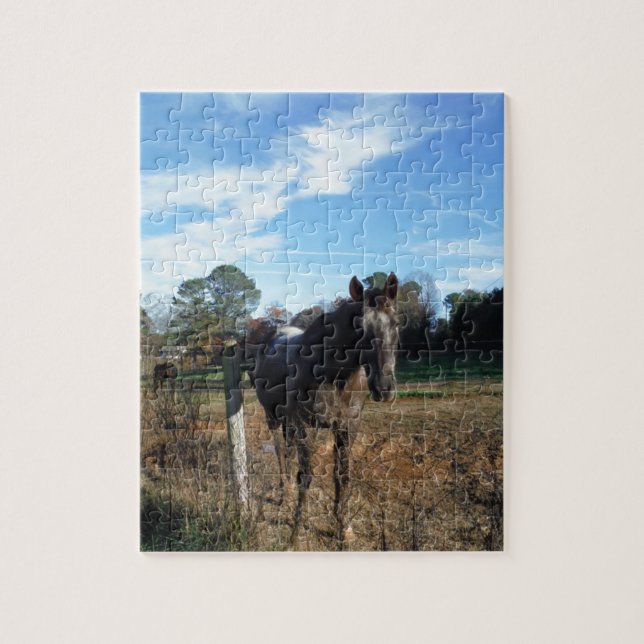 Coco and Cream brown horse Jigsaw Puzzle (Vertical)