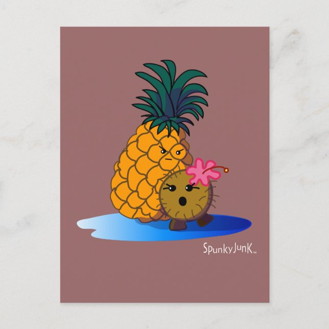 Coco & Badapple Postcard (Front)