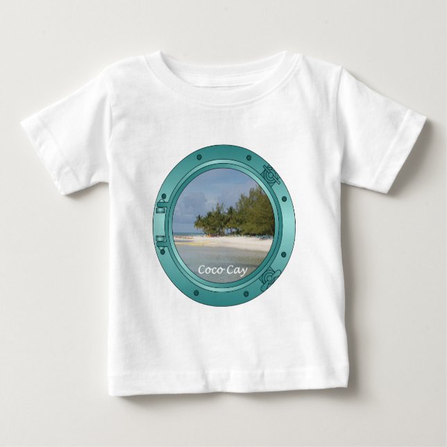 Coco Cay, Bahamas Baby T-Shirt (Front)