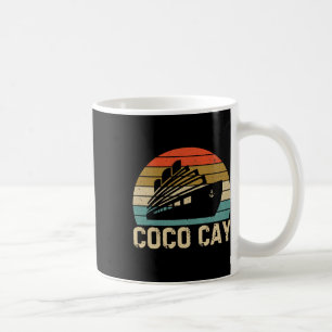 Coco Cay Byhamas Vintage Retro Souvenirs Coffee Mug