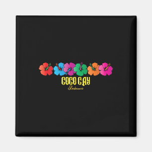 Coco Cay Hamas Souvenirs Family Vacation Cruise Ha Magnet
