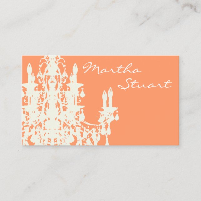 Coco Chandelier ~ Business Card (Front)