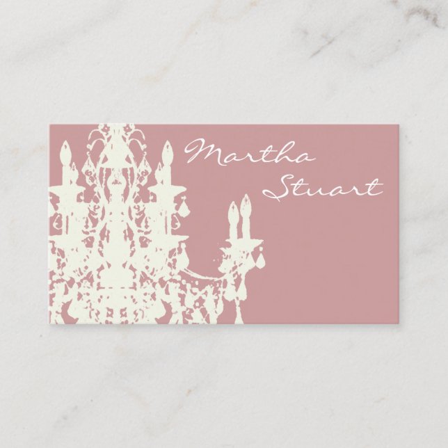 Coco Chandelier ~ Business Card (Front)