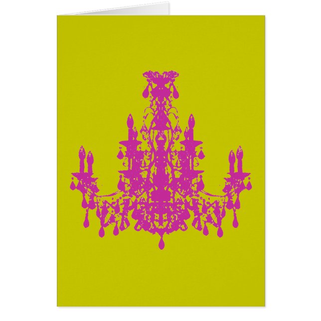 Coco Chandelier ~ Card (Front)