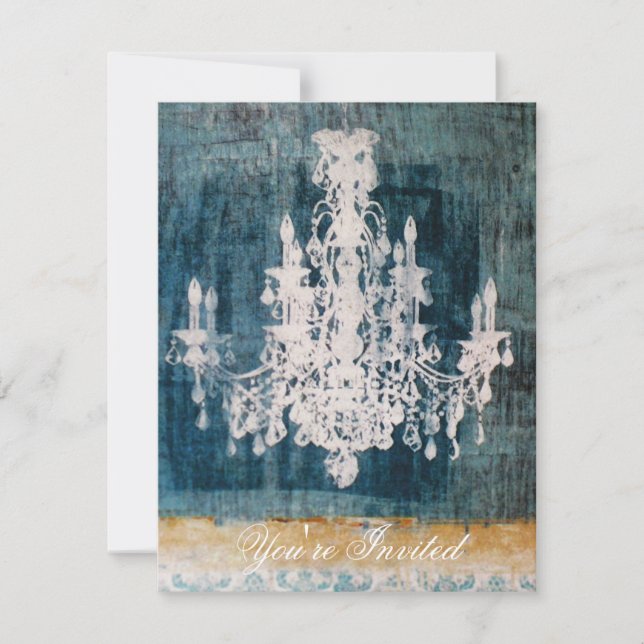 Coco Chandelier ~ Invitation (Front)