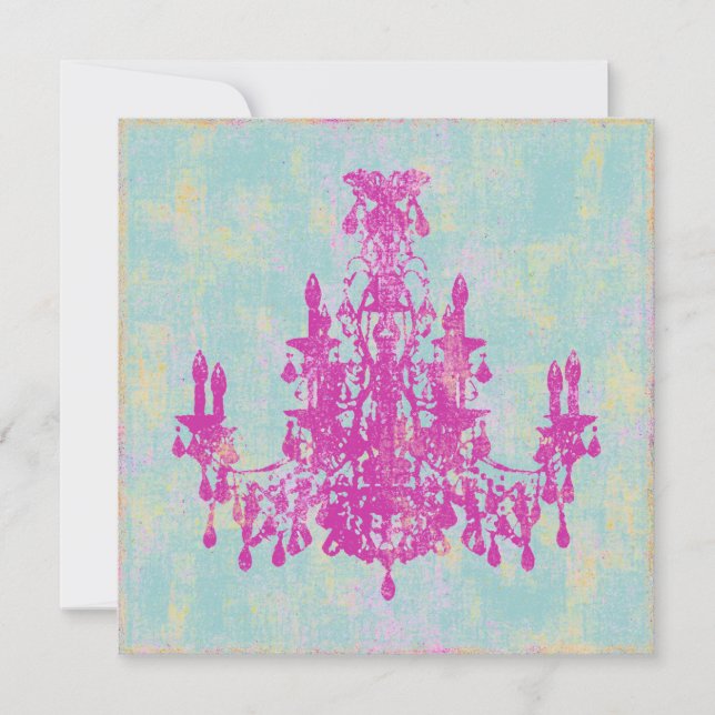 Coco Chandelier ~ Invitation (Front)